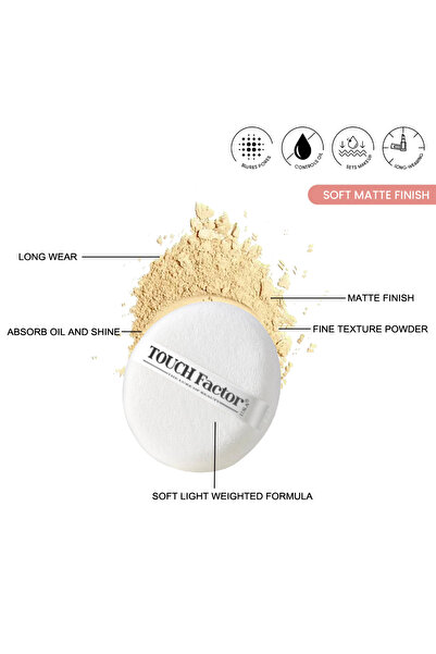 TOUCH FACTOR Easy Bake Loose setting Powder