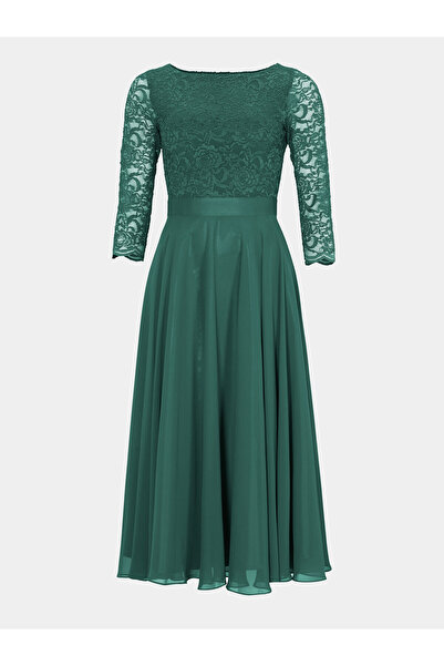 Swing Γυναικείο φόρεμα κοκτέιλ 77761710 Πράσινο