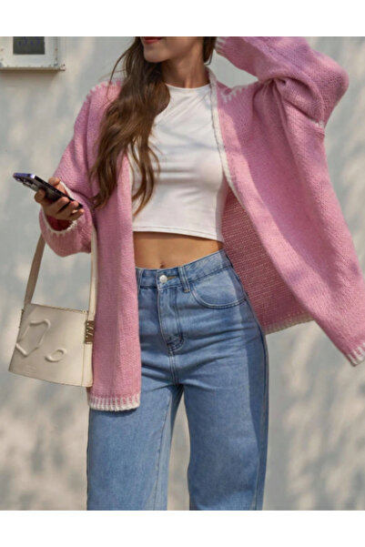 Sheya Shein cardigan, pink