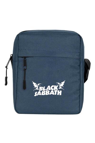 CrowsGate حقيبة كتف بلاك ساتاند باللون الأزرق الداكن