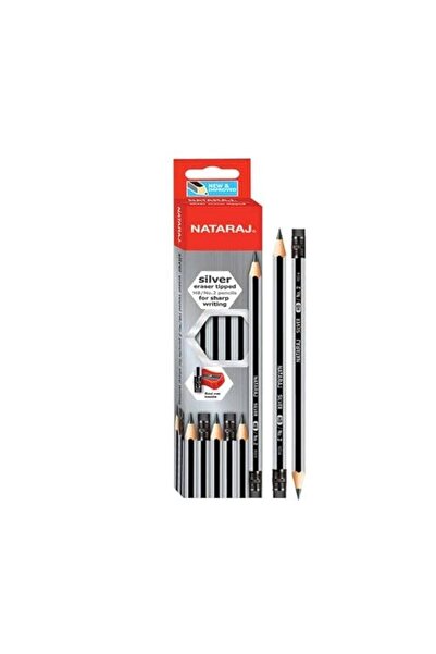 Nataraj Natraj Silver 3x12 Silver Pencils 3x12
