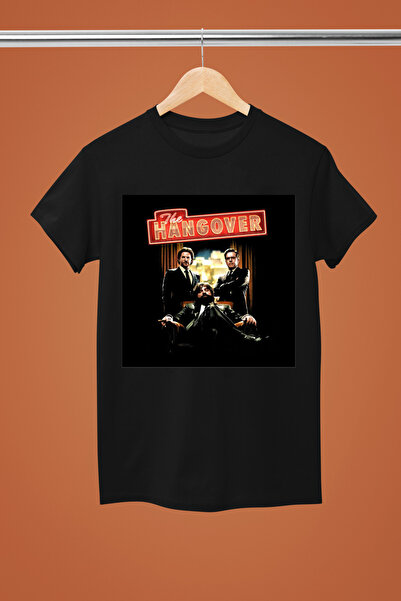 MAGORS TRIOCĂ DE BUMBAC CU MÂNĂ SCURTĂ, CU IMPRIMARE HANGOVER, CU FORMĂ REGULARĂ