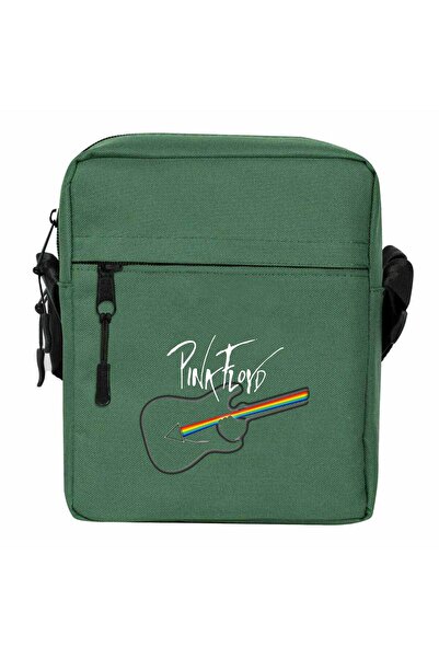 WAKHA Pink Floyd Guitar Shoulder Bag Green Color