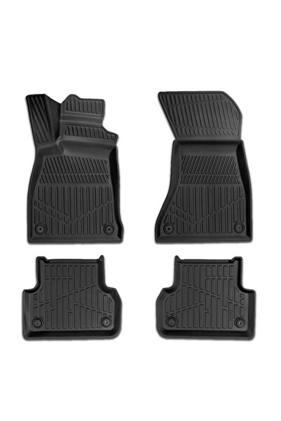 DELUXETUNING Set covorase auto cauciuc Audi A4 B9 2016->, forma tavita 3D