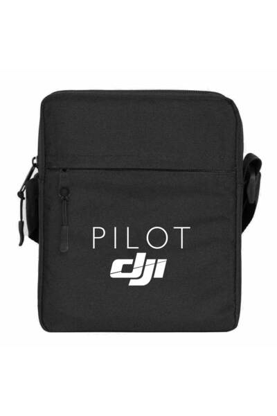 CrowsGate Dj Pilot Shoulder Bag Black Color