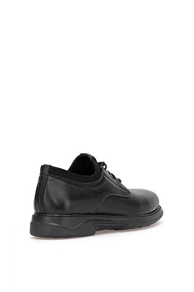 Ayakkabı Fuarı Elit 25KNBL4040 Мъжки обувки от естествена кожа, черни