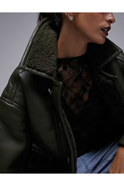 TopShop Cojoc Topshop, verde