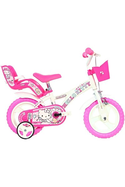 Dino Bikes Bicycle for Girls 12' Hello Kitty (4-6 years)