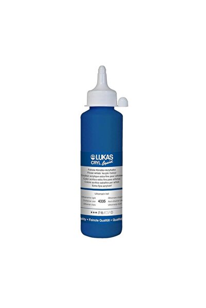 Lukas CRYL LIQUID 250ML ULTRAMARINE LIGHT