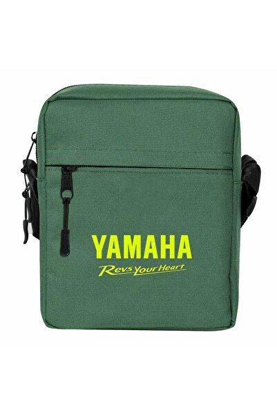 CrowsGate حقيبة كتف ياماها ريفز يور هارت باللون الأخضر