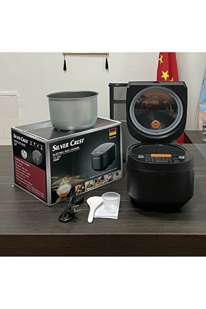 Generic Silver Crown 5L Automatic Smart Digital LCD Non-Stick Electric Rice Cooker