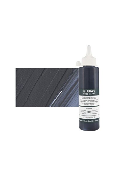 Lukas CRYL LIQUID 250ML DEEP BLACK