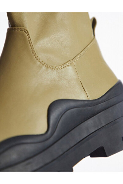 TopShop boots, khaki