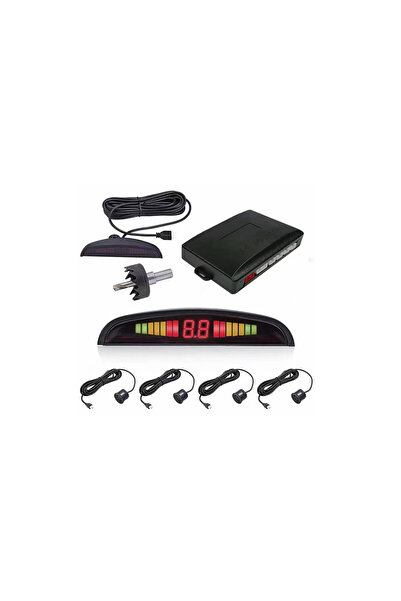 Lumi LUXURY Parking system with 4 sensors, display and sound 12V