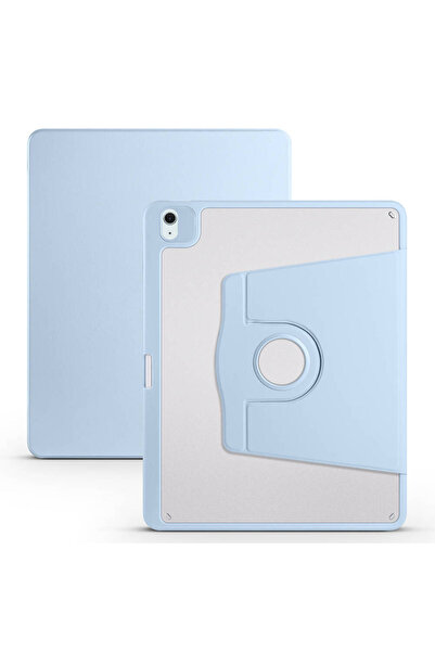 toyigoo iPad Air 13 2025 M3 Case Tygo Case with Thermal Pen Compartment and Rotatable Stand - Lilac