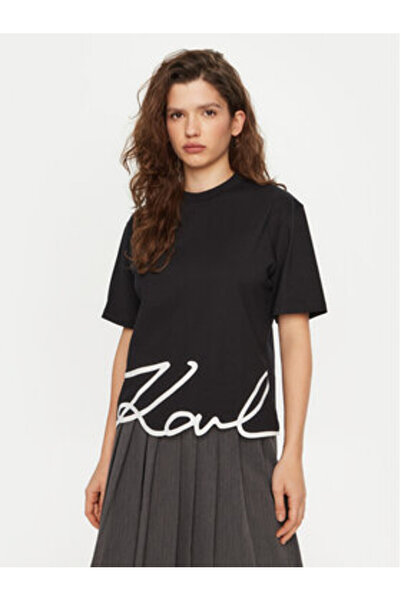 Karl Lagerfeld T-Shirt - Μαύρο