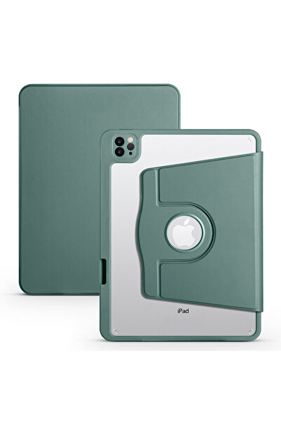 toyigoo iPad Air 11 2025 M3 Case Tygo Thermal Case with Pencil Compartment and Rotatable Stand - Blue