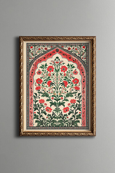 epiqart Flower Pattern - Vintage Patterned Frame