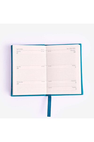 Flying Tiger Copenhagen Mavi Haftalık 2026 Cep Takvimi