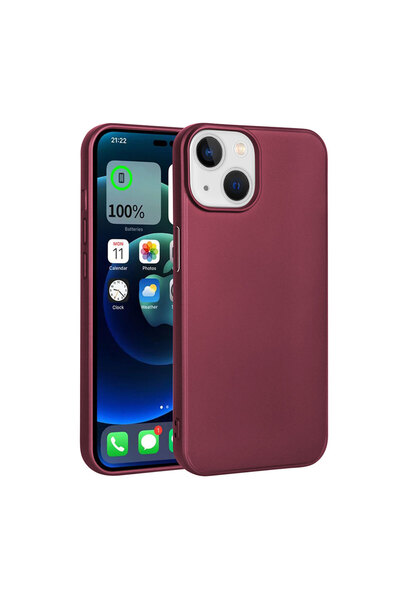 toyigoo iPhone 15 Plus Compatible Tygo Premier Silicone Case - Plum