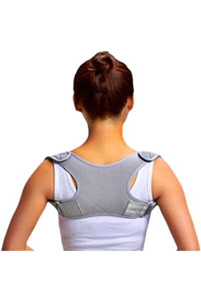 GermaNova Posture Corrector Premium, Unisex, Adjustable Size, Grey