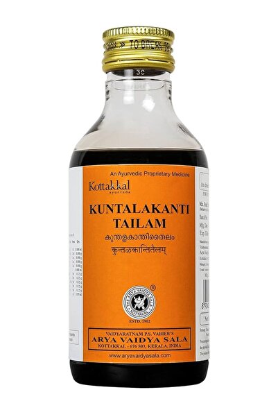 Kottakkal آريا فيديا سالا كونثالاكانثي تيلام - زجاجة 200 مل للحيوانات الأليفة