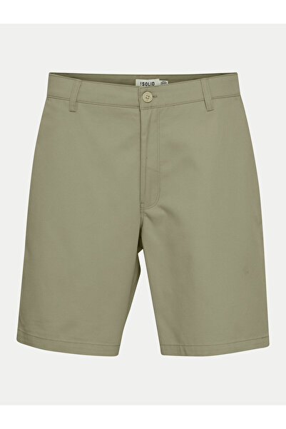 Solid Ανδρικό σορτς από ύφασμα 21108215 Πράσινο
