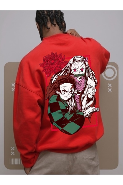 Wish BF Hanorac unisex pentru bărbați/femei DEMONSLAYER, colorat, personaliza...