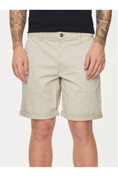 Solid Ανδρικό σορτς από ύφασμα 21200395 Γκρι