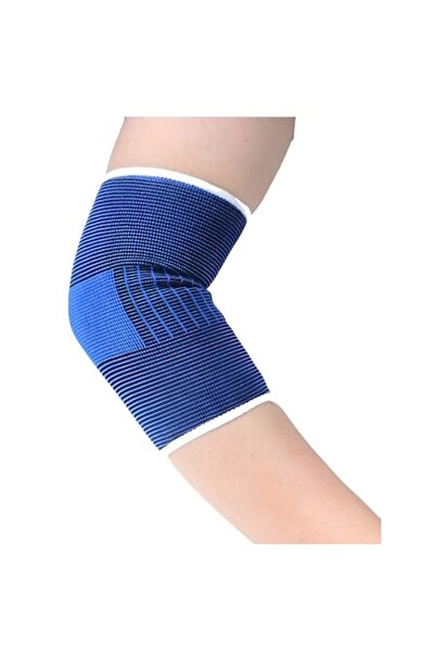 GermaNova Bandaj elastic pentru cot, suport compresiv respirabil, mărime universală, unisex, albastru