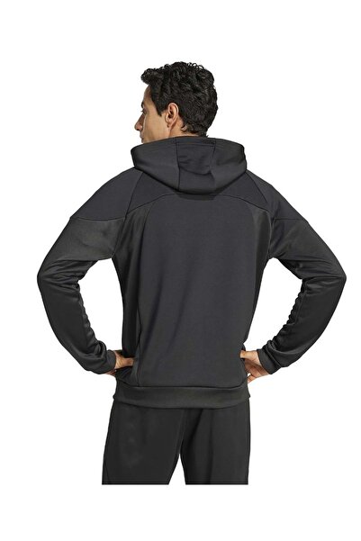 adidas Ανδρικό μπλουζάκι Tiro 25 Fz ΜΑΥΡΟ