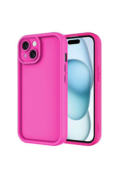 toyigoo iPhone 13 Case Camera Protected Tygo Pineapple Cover - Pink Dark
