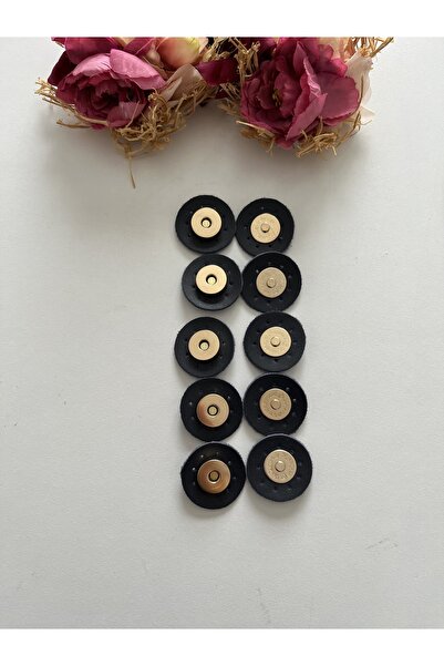 zg hobi aksesuar مغناطيس جلدي خماسي للحقائب المحبوكة - خماسي سهل الفتح والإغلاق