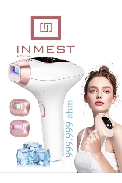 Angelphoto جهاز إزالة الشعر بالليزر INMEST INFINITY IPL 999.999 نبضة 9 مراحل ...