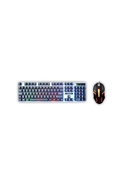 Angelphoto Yk Design Yk-30 Gaming Oyuncu Rgp Işıklı Klavye Mouse Set