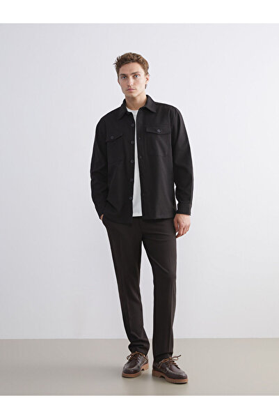 LC Waikiki Sparkling Choices from Shining Store | Regular Fit Long Sleeve Men's Lumberjack Shirt Jacket