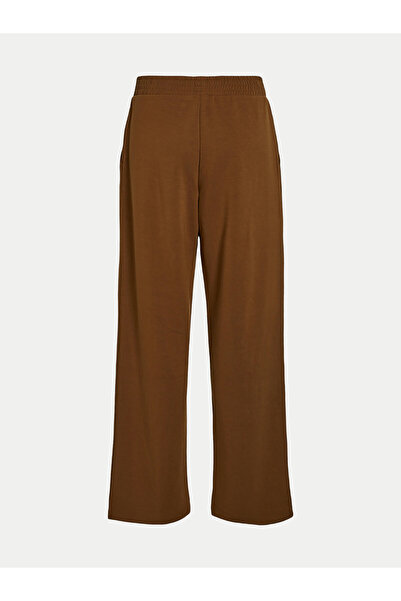 VILA Γυναικείο Παντελόνι από Υφασμάτινο 14098897 Καφέ