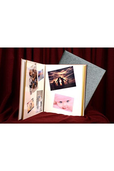 Angelphoto 30 Yaprak 15 Sayfa Manyetik Yapışkanlı Fotoğraf Albümü