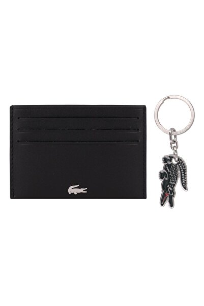 Lacoste Core Essentials FG Credit card case Leather 10 cm Gift box