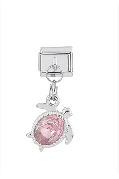 Duo Çelik İtalyan Bileklik Charmı