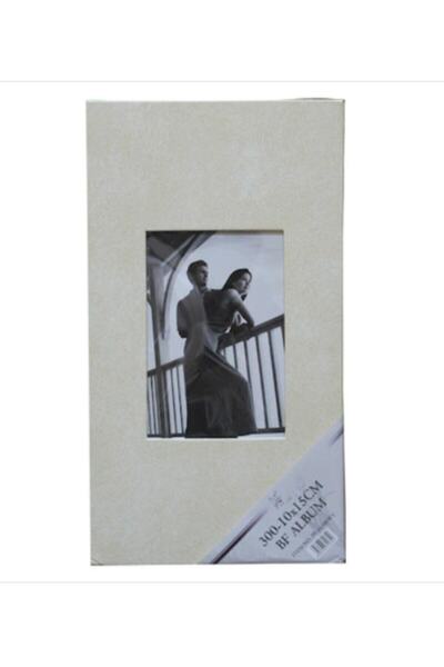 Angelphoto 10x15 سم 300 ألبوم صور جلدي كريمي