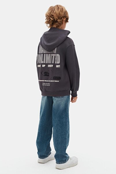 NK Boy's Fun Hooded Sweatshirt 8-14 Years Antirasit