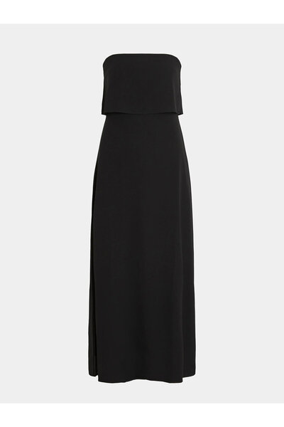 VILA Γυναικείο βραδινό φόρεμα 14094089 Μαύρο