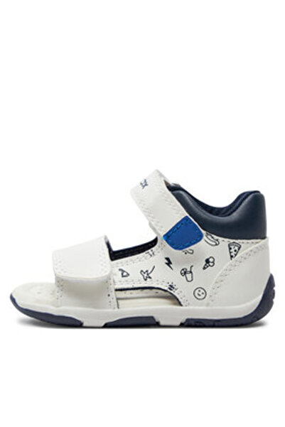 Geox σανδάλια αγοριού B450XB-000BC λευκά