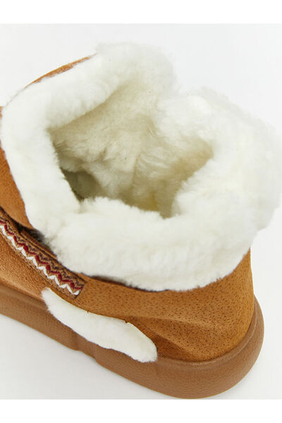 LC Waikiki Sparkling Choices from Shining Store |   Suede Look Women's Home Boots