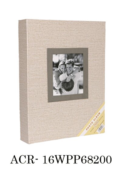 NRCN 15x20cm 200 Lük Koton Desenli Fotoğraf Albümü / -16wpp68200