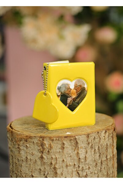 Angelphoto Sarı 6x9 Instax Fotoğraf Albümü Mini Film Uyumlu Fotoğraf Resim Al...