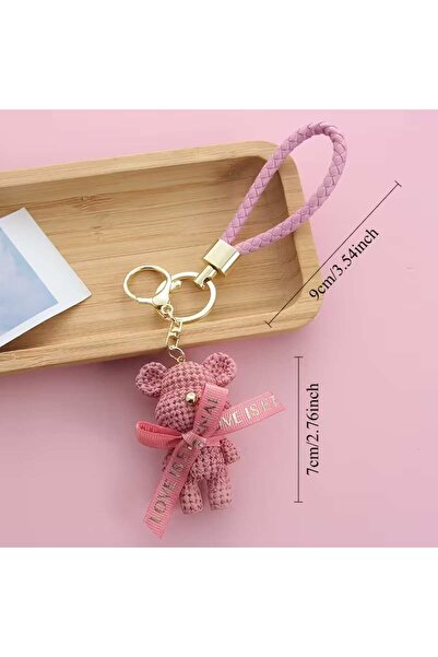 GÜNEBAKAN AKSESUAR تعليقة حقيبة على شكل دمية دب