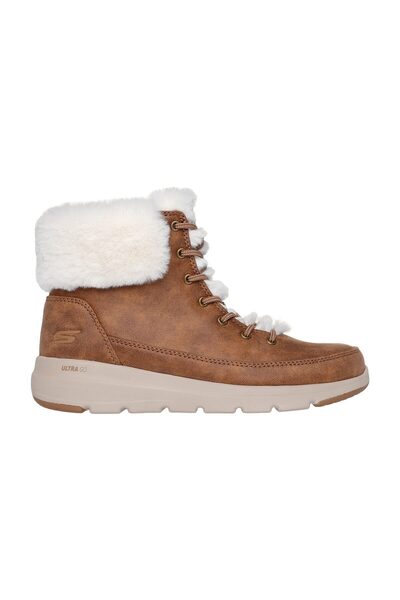 SKECHERS Γυναικεία χειμερινά παπούτσια SKECHER GLACIAL ULTRA WONDERLAND, καφέ