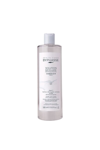 BYPHASSE Pachet 3 X Apa Micelara Activ Carbon 500ml